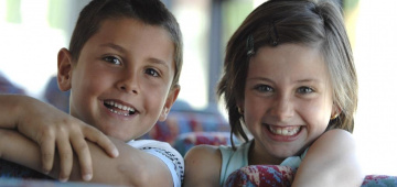 Enfants bus